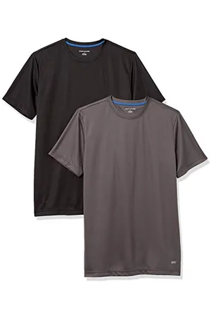 Amazon Herren Active Performance T-Shirt aus Tech-Stretch (Erhältlich In Big & Tall), 2er-Pack, , S