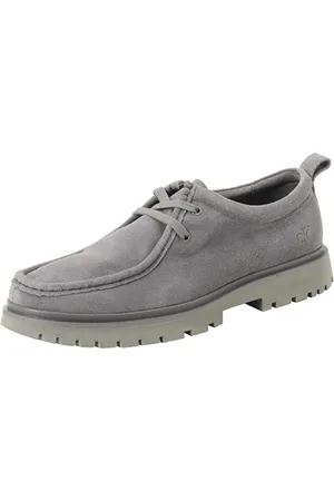 Calvin Klein Jeans HYBRID APRON LACEUP SHOE ICO S Freizeitschuhe Herren, Grau (Triple Charcoal Grey), 40 EU