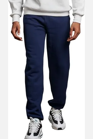 Russell Athletic Dri-Power Herren Sweatpants ohne Taschen - Blau - Mittel