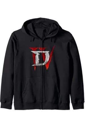 Diablo IV Video Game Official Logo Simplified Kapuzenjacke
