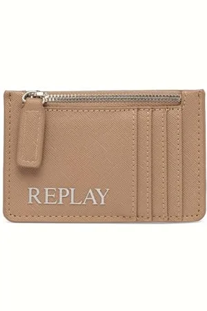 Replay Damen Portemonnaie Klein, (Beige), Onesize