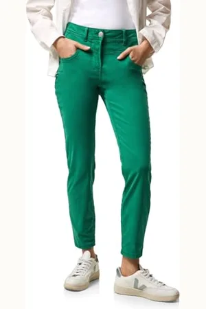 CECIL Damen B378092 Hose Slim Fit, , 30W x 28L