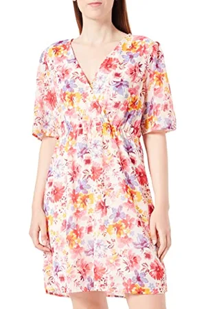 ONLY Damen Onlstar Life Fia S/S Dress Cs Ptm Sommerkleid, , L EU