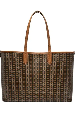 Fossil Damentasche Williamson, braune PVC Tote bag für Damen, L: 40,6 cm, B: 14 cm, H: 29,2 cm, ZB1867914