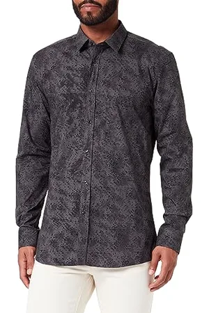 HUGO BOSS Herren Elisha02 Shirt, , 42 EU