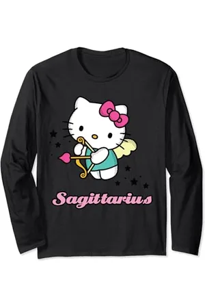 Hello Kitty Sagittarius Star Sign Langarmshirt