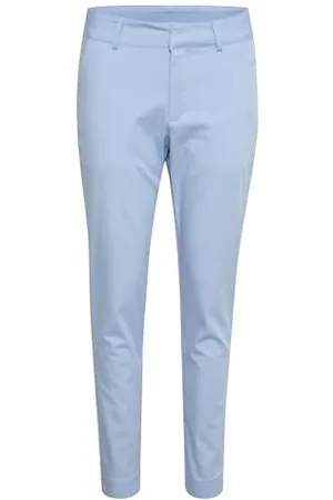 Kaffe Casual Hose Kalea Damen Chino Hose Elegant Klassische Stoffhose 38