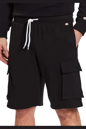 Champion Herren Legacy Authentic Pants Powerblend Terry Cargo Bermuda Shorts, , S