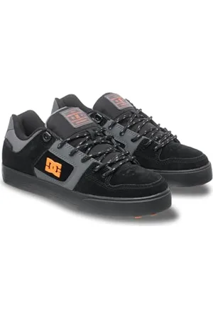 Dcshoes Herren Pure Sneaker, Grey/Black/Orange, 42.5 EU