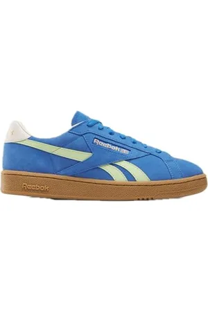 Reebok Unisex Club C Grounds UK Sneaker,Kineticblue Astrolime Vintagechalk,37.5 EU