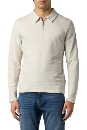 QS by s.Oliver Langarmshirt mit Polo Kragen