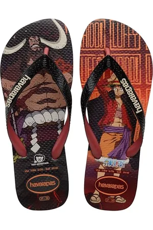Havaianas Top One Piece Flip Flop Unisex Erwachsene, Beige/Schwarz, 35/36 EU