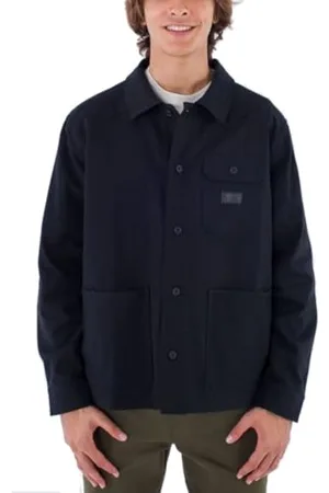 Hurley Herren Bixby Flannel Lined Canvas Ls Hemd, , S