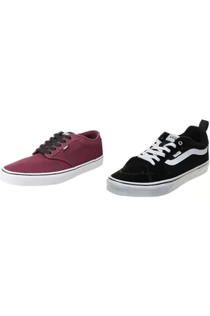 Vans Herren Filmore Sneaker, Schwarz (Suede/Canvas), 44 EU Atwood (Canvas) Oxblood/White
