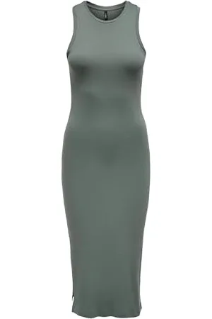 ONLY Onlbelfast S/L Midi Dress JRS Noos