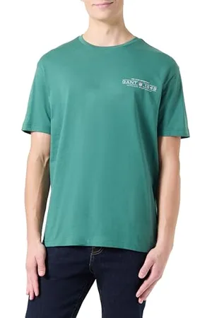 GANT Herren Printed Graphic SS T-Shirt, , L