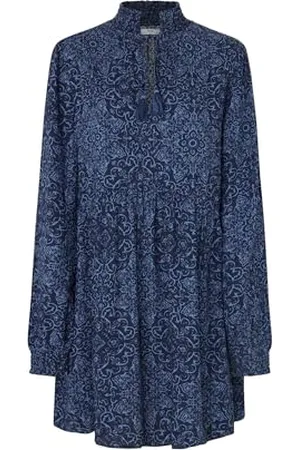 Pepe Jeans Damen Claudia Kleid, Blau (Dulwich Blue), S