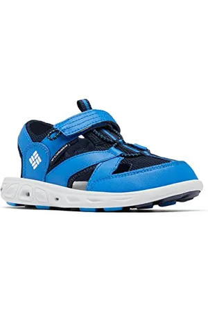 Columbia Youth Techsun Wave Trekkingsandalen für Unisex Kinder, Blau (Bright Indigo x Collegiate Navy), 34 EU