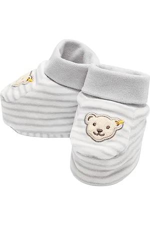 Steiff Unisex Baby Babyschuh Baby Wellness, gestreift