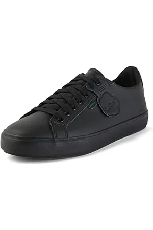 Kickers Unisex Tovni Lacer Vegan Synthetic Sport niedrig, Black, 49 EU