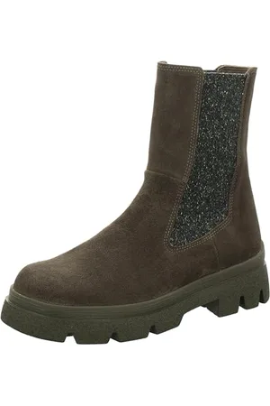 Think! Damen KANGAE Leder gefütterte nachhaltige Chelsea-Boots, , 42 EU