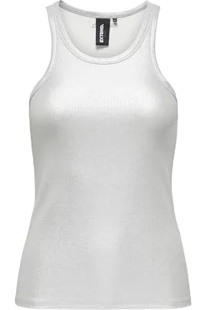 ONLY ONLLINDSAY Viol Metal Rib Tanktop XT WVN