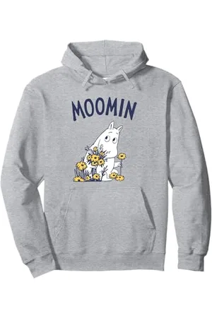 Moomin Mumins troll Blumen Pullover Hoodie