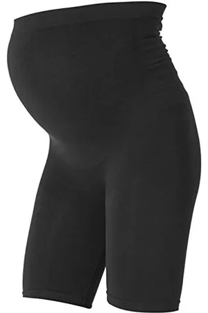 Mama;licious Damen MLTIA Jeanne Shorts NOOS O. A. Leggings, Black, S/M