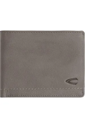 Camel Active Nimbus Herren Geldbörse Querformat RFID Leder Mittelgroß Grau