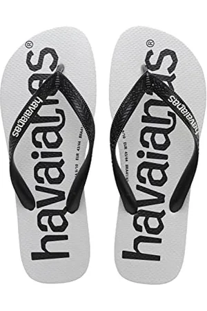 Havaianas Top Logomania, Bequeme, Robuste und Leichte Badelatschen, Sohle mit Großem Logo, Unisex Erwachsene