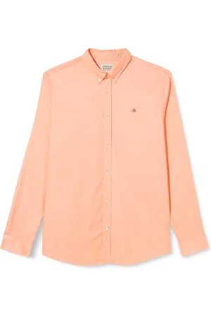 Scotch&Soda Herren Essential Oxford Solid Shirt, , XXL