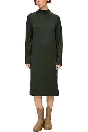 QS by s.Oliver Damen Kleid Green 40