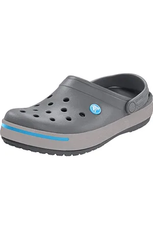 Crocs Unisex-Erwachsene Crocband Clogs, Schwarz (Charcoal/Light Grey), 36-37