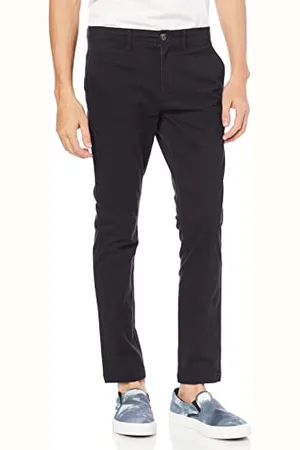 Amazon Herren Legere Stretch-Chinohose mit Enger Passform, , 42W / 29L