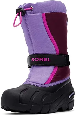 sorel KIDS FLURRY Schneestiefel für Unisex Kinder, Lila (Purple Dahlia x Paisley Purple) - Youth, 38 EU