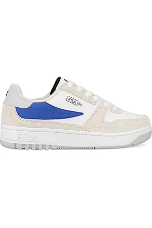 Fila Herren FXVENTUNO L Sneaker, White-Prime Blue, 46 EU