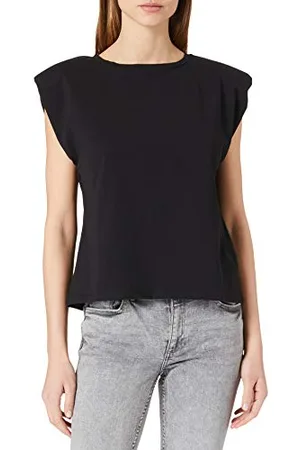 Noisy May Damen NMMINNA S/L Padded BG T-Shirt, , L