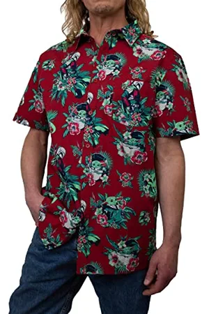 STAR WARS Herren Shirt Hemd mit Button-Down-Kragen, , M