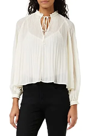 Pepe Jeans Damen Dora Shirt, White (Mousse), XL