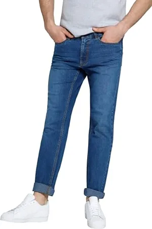 STHUGE Herren til mænd almindelig pasform Jeans, , 54W / 34L EU