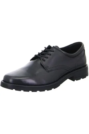 ARA Herren Allesio Schnürschuh LowCut, Black, 42 EU