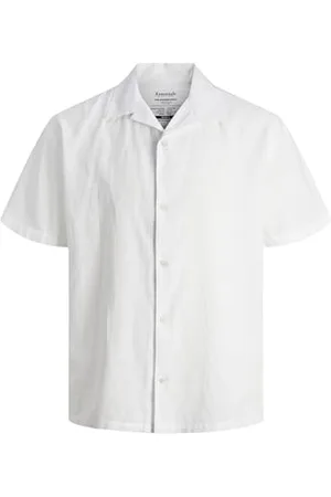 JACK & JONES Jjesummer Resort Linen Shirt Ss Sn