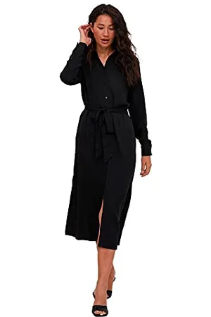 VILA Damen Vimorose L/S Long Dress/Su Noos Dress, , 40 EU