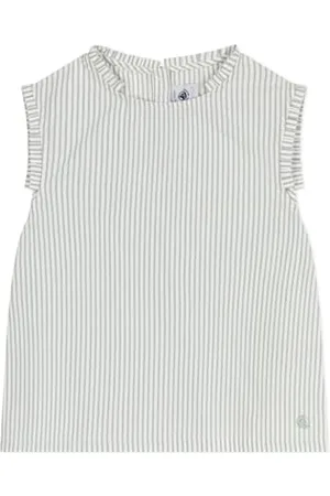 Petit Bateau Mädchen A0CMN Blouse, , 8 Jahre