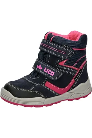 LICO Kamala V Schneestiefel, Marine/pink, 36 EU