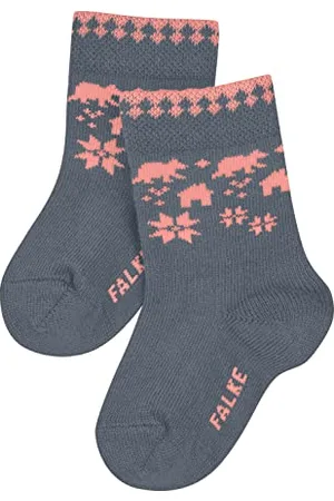 Falke Unisex Baby Fair Isle B SO Socken, , 0-1 Monate (Neugeborene Ι 50-56cm)