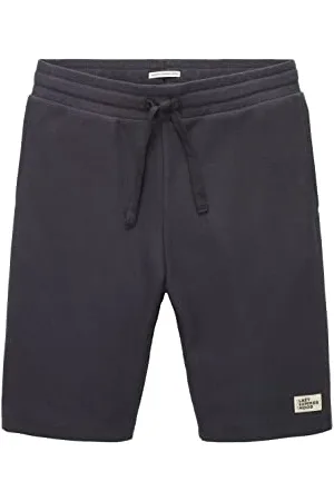 TOM TAILOR Jungen 1036025 Kinder Basic Sweatshorts, 29476-Coal Grey, 134