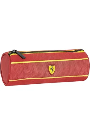FRANCO COSIMO PANINI Ferrari Kids – Federmäppchen für die Schule, offizielles Ferrari-Federmäppchen, leicht und kompakt, einfach zu transportieren und im Rucksack zu verstauen, mit praktischem Reißverschluss, 22 x 8 cm