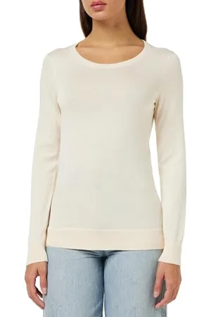 Amazon Damen Leichter, Langärmeliger Pullover Mit Rundhalsausschnitt (Erhältlich in Übergröße), , XL