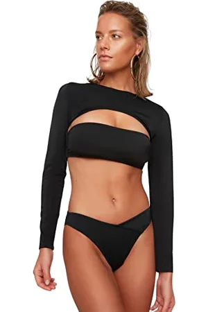 Trendyol Damen Regular Waist Six Bikini Bottoms, , 38 EU